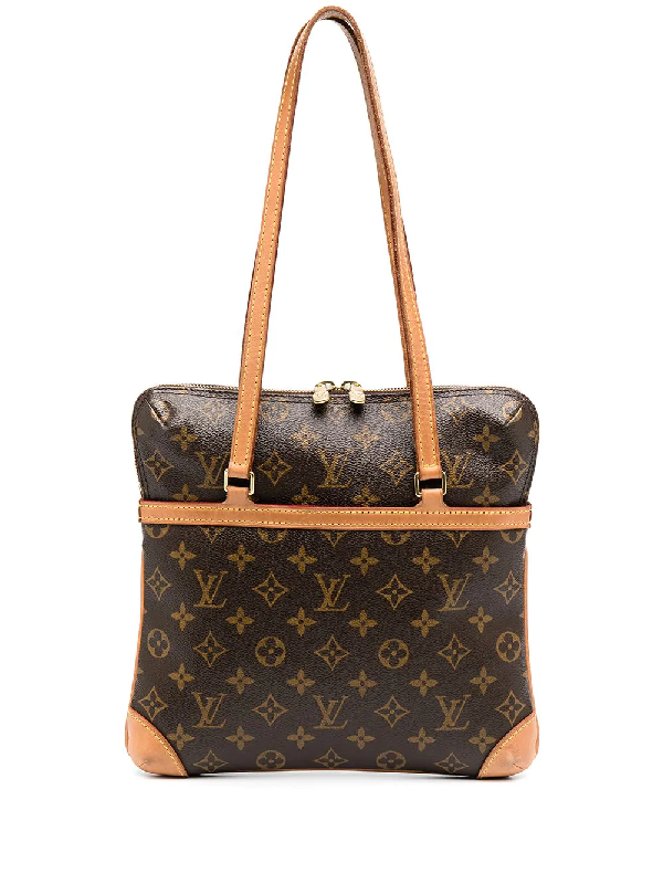 Pre-Owned Louis Vuitton Monogram Print Tote Bag In Brown | ModeSens
