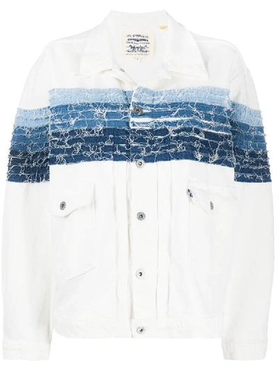 Levi's Made & Crafted Trucker Jacket In White