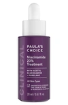 PAULA'S CHOICE CLINICAL NIACINAMIDE 20% TREATMENT SERUM,8030