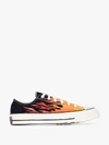 CONVERSE MULTICOLOURED CHUCK 70 FLAME LOW TOP SNEAKERS,167813C14817105