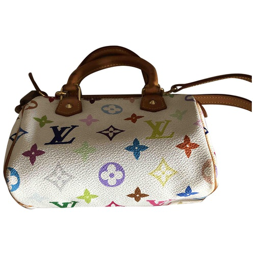 Pre-Owned Louis Vuitton Nano Speedy / Mini Hl Multicolour Cloth Handbag | ModeSens