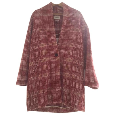Pre-owned Isabel Marant Étoile Red Wool Coat
