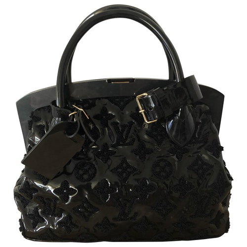 grey leather briefcase