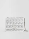 BURBERRY Small Quilted Monogram Lambsk