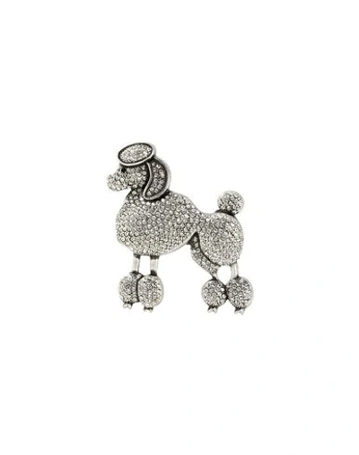 Marc Jacobs Brooches In Silver