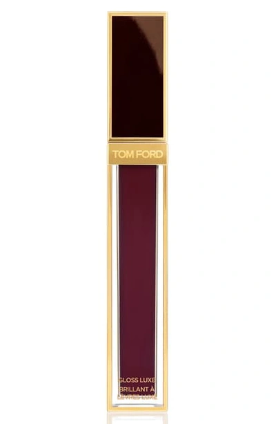 Tom Ford Gloss Luxe Moisturizing Lipgloss In 19 Smoked Glass