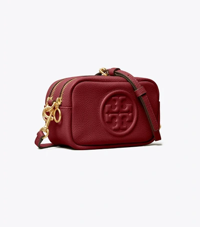 Tory Burch Perry Bombé Mini Bag In Tinto