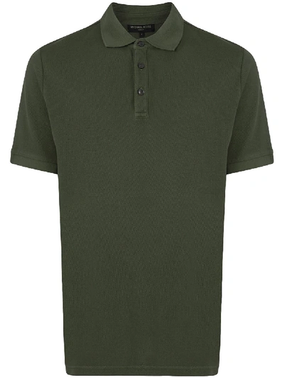 Michael Kors Klassisches Poloshirt In Green