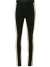 BCBG MAX AZRIA TWO-TONE LEGGINGS