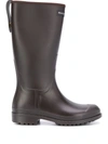 Mackintosh Abington Short Wellington Boots In Brown