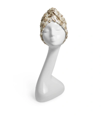 Mary Jane Claverol Maryjane Claverol Pearl-bead Rhinestone Knot Turban