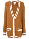 ALICE MCCALL GET THE BLUES RIBBED KNIT CARDIGAN