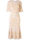 ALICE MCCALL ADORE PATTERNED JAQUARD DRESS