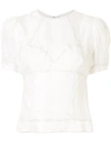 ALICE MCCALL EYES ON YOU PUFF SLEEVE TOP