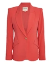 L Agence L'agence Chamberlain Blazer In Red