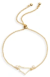 Sterling Forever Women's Capricorn Constellation Bracelet In K Gold Plated