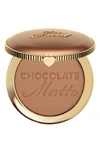 Too Faced Chocolate Soleil Matte Bronzer, 0.28 oz In Chocolate Soleil