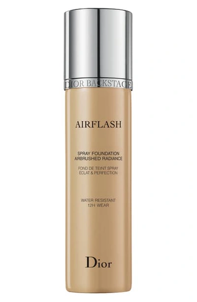 Dior Skin Airflash Spray Foundation In 2 Warm Olive