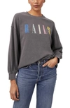 Rails Signature Logo Sweatshirt In Black