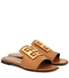 GIVENCHY 4G LEATHER SANDALS,P00489323