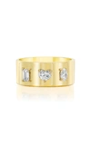 MINDI MOND WOMEN'S FANCY CUT DIAMOND 18K YELLOW GOLD RING,828584