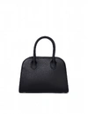 THE ROW MARGAUX 7,5 BLACK LEATHER BAG,W1250L52