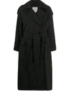A KIND OF GUISE MORINGA BELTED TRENCH COAT