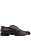 BRUNELLO CUCINELLI BEADED-TONGUE DERBY SHOES