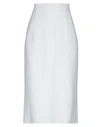 Dolce & Gabbana Midi Skirts In White