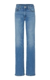 BRANDON MAXWELL RIGID HIGH-RISE STRAIGHT-LEG JEANS,777951