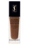 Saint Laurent All Hours Full Coverage Matte Foundation Spf 20 In B90 Ebony