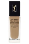 Saint Laurent All Hours Full Coverage Matte Foundation Spf 20 In Bd65 Warm Bronze
