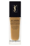 Saint Laurent All Hours Full Coverage Matte Foundation Spf 20 In Bd70 Warm Mocha