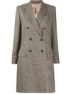 BRUNELLO CUCINELLI HOUNDSTOOTH DOUBLE-BREASTED COAT