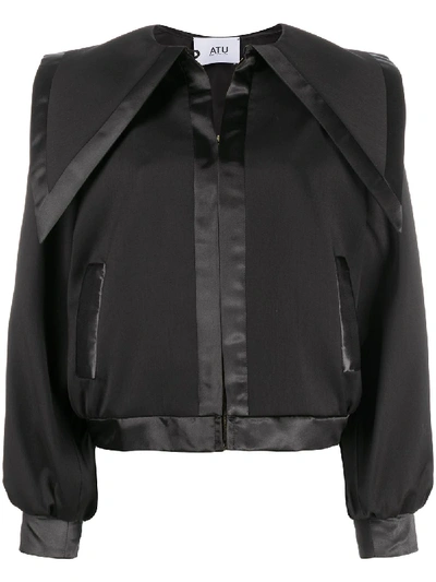 Atu Body Couture Panelled Jacket In Black