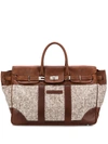 BRUNELLO CUCINELLI PANELLED LOGO PATCH HOLDALL