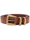 BRUNELLO CUCINELLI TEXTURED BELT