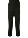 Haider Ackermann Embellished Cropped Trousers In Black