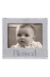 MARIPOSA BLESSED BEADED PICTURE FRAME,3911BL