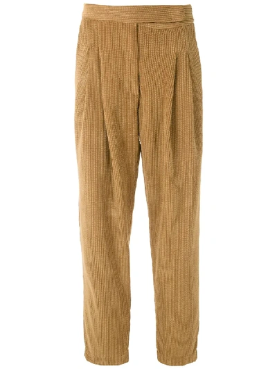 Alcaçuz Dressing Gownrta Tapered Trousers In Neutrals