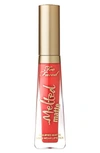 Too Faced Melted Matte Liquid Lipstick In Hot Stuff
