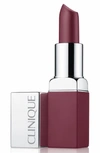 Clinique Pop Matte Lip Color + Primer In Bold Pop