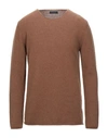 Daniele Fiesoli Sweaters In Camel