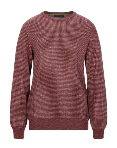 Trussardi Jeans Sweater In Red