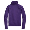 Ralph Lauren Cashmere Turtleneck Sweater In Noble Purple