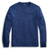 Polo Ralph Lauren Classic Fit Crewneck T-shirt In Blue Htr
