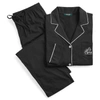 Lauren Ralph Lauren Cotton Jersey Pajama Set In Black
