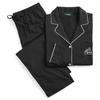 Ralph Lauren Cotton Jersey Pajama Set In Black