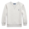 Polo Ralph Lauren Kids' Cotton-blend-fleece Sweatshirt In Light Grey Heather