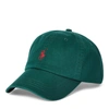 Ralph Lauren Cotton Chino Ball Cap In College Green